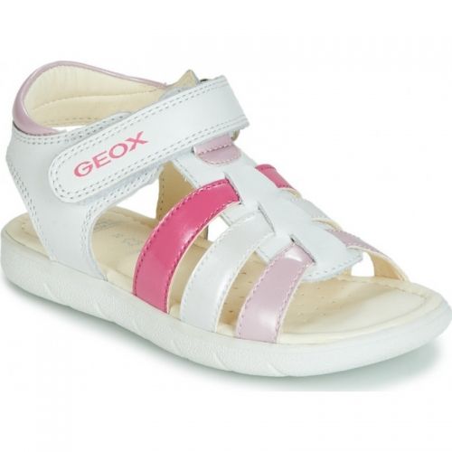  Бебешки сандали за момиче GEOX B S.ALUL, бели