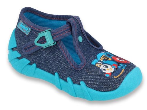 BEFADO SPEEDY Бебешки текстилни обувки, с влакче