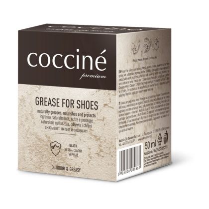  Coccinè Grease for shoes Защитна мас за кожа срещу сол, кал и вода