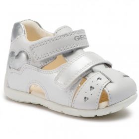 Бебешки обувки GEOX KAYATAN, бели