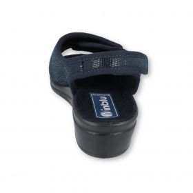 Inblu Ортопедични дамски сандали на лека платформа, сини