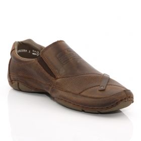 Мъжки обувки Rieker от естествена кожа, кафяви