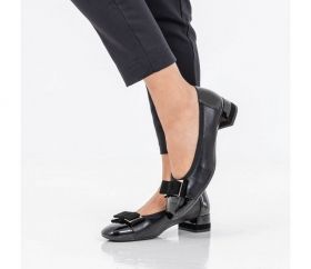 Дамски обувки с ток D CHLOO, черни