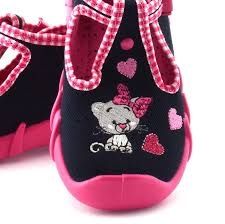 BEFADO SPEEDY  Бебешки текстилни обувки, С котенце