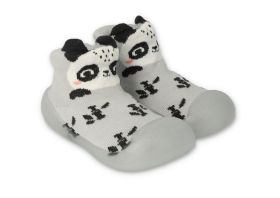 BEFADO Бебешки Обувки чорапчета, Сиви с коала