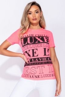 Дамска тениска Luxe Life