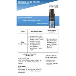   Coccinè Nano Polish Течна гланц-боя с наночастици за кожени изделия, 75 ml 