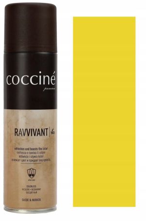  Coccinè Ravvivant Жълт спрей за освежаване на велур и набук, 250 ml 