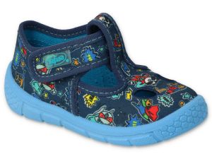  BEFADO HONEY Бебешки текстилни обувки, Тъмносини