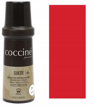 Coccinè Suede Течна боя за велур и набук 75 ml, Червена