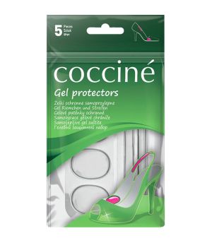 Гел-протектори против  убиващи обувки  Coccinè Gel protectors, 2 ленти и 3 кръгчета