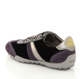 Дамски спортни обувки GEOX SNAKE с връзки, лилави