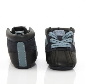 Дишащи Бебешки обувки с връзки GEOX, сини