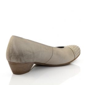 Дамски ниски обувки Ara с капси, бежови