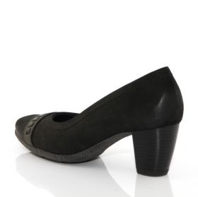 Дамски ниски обувки Ara с капси, черни