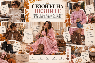 Сезонът на Везните: стилът на жената, която винаги намира баланса