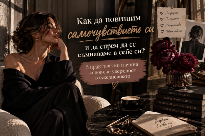 Как да повишим самочувствието си и да спрем да се съмняваме в себе си