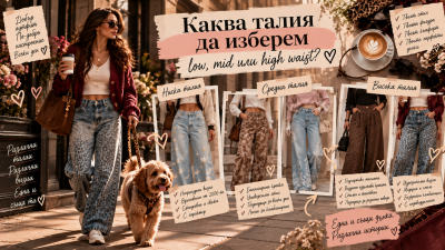 Каква талия да изберем – low, mid или high waist?