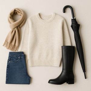 How to Dress When the Weather Surprises You - Rain, Snow and Sudden Cold