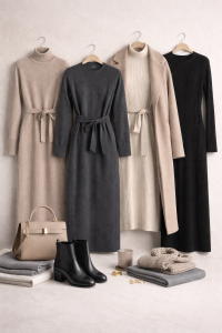 Какво е модерно при дамските рокли през зимата на 2026