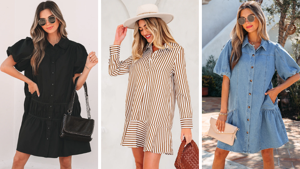 Как се носи рокля тип риза - стилни идеи за ежедневна и елегантна визия