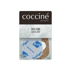 Cocciné Heel Pad Cork & Latex - самозалепващи полустелки за пета с антибактериален латекс и корк
