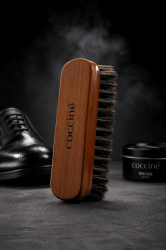 Coccinè Polishing Brush Полираща четка с 80% конски косъм, 16 см