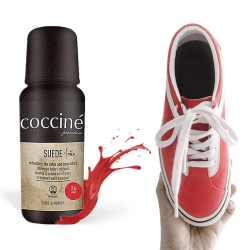 Coccinè Suede Течна боя за велур и набук 75 ml, Червена