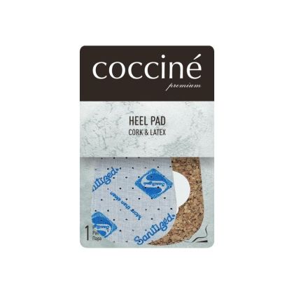 Cocciné Heel Pad Cork & Latex - self-adhesive heel pads with antibacterial latex and cork