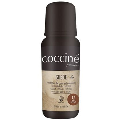 Coccinè Suede Liquid Dye for Suede and Nubuck, 75 ml, Mid Brown