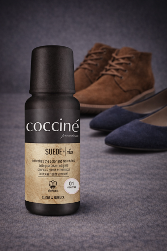 Coccinè Suede Liquid Dye for Suede and Nubuck, 75 ml, Neutral