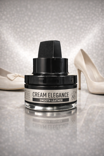 Coccinè Cream Elegance Восъчна крем-боя за обувки и кожени изделия, Слонова кост