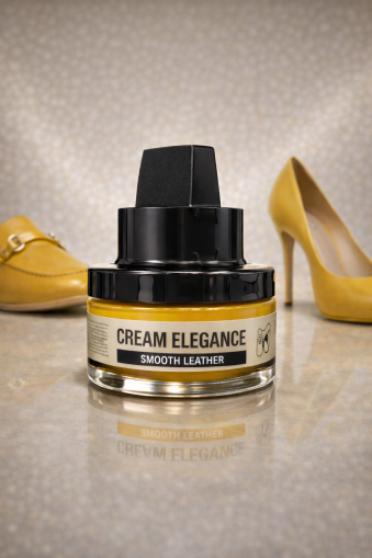 Coccinè Cream Elegance Восъчна крем-боя за обувки и кожени изделия, Тъмна горчица