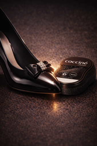 Coccinè Self-Shining Sponge Силиконова гъба за бърз блясък на обувки, черна