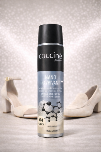 Coccinè Nano Ravvivant Spray for Suede and Nubuck, Ivory, 75 ml