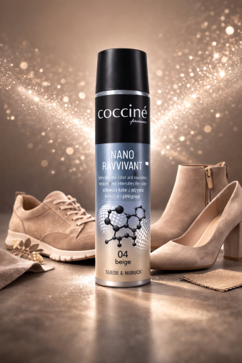 Coccinè Nano Ravvivant Спрей за велур и набук, Бежов, 75 ml 