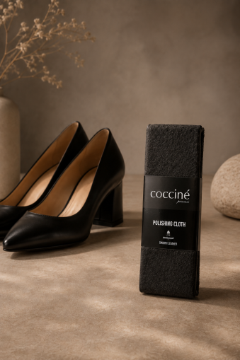Coccinè Polishing cloth Мека поларена кърпа за полиране на кожа, 18 cm * 18 cm