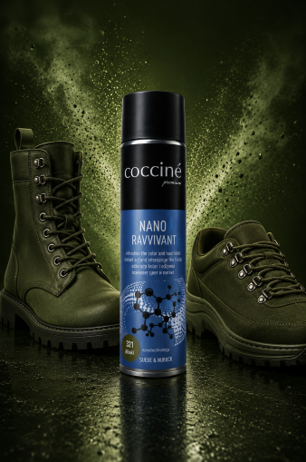 Coccinè Nano Ravvivant Orange Spray for Suede and Nubuck, 75 ml