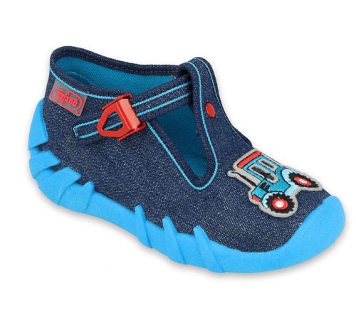 BEFADO SPEEDY Бебешки текстилни обувки с камиончета