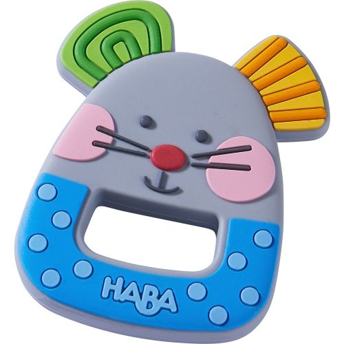 Силиконова бебе гризалка Мишле, Haba Германия (6 м+)