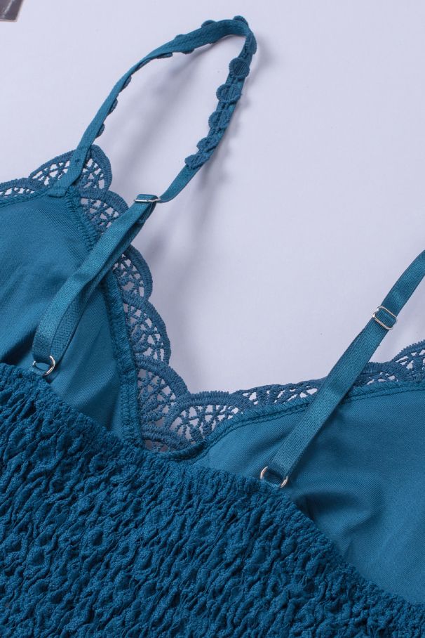 Blue Sunrise to Sunset Lace Bra