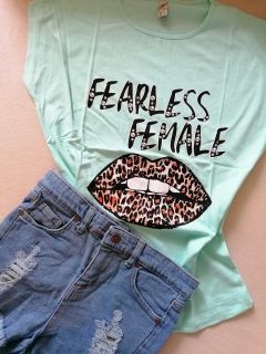 Дамска тениска 'Fearless Female'