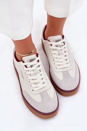 Daniel Lopez Women’s Sport Shoes, Natural Leather and Suede