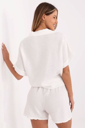 Lightweight Cotton Shorts with Pockets