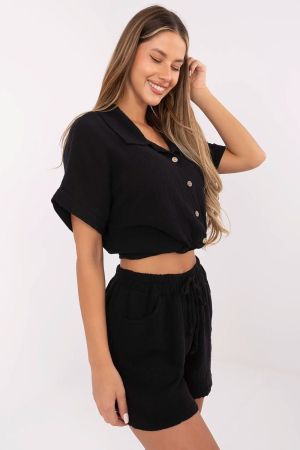 Lightweight Cotton Shorts with Pockets