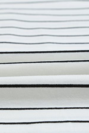 Women’s Long Sleeve Striped Blouse with Pocket