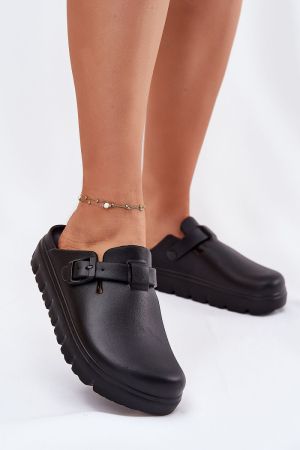 Women’s Black Foam Clogs