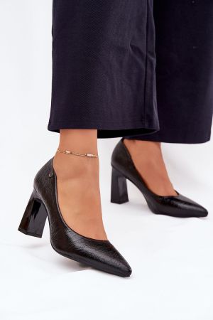 Women’s Black Elegant Pumps Vinceza
