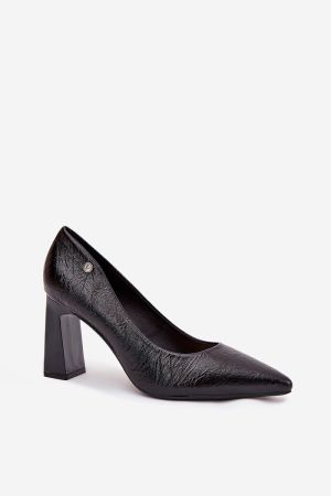 Women’s Black Elegant Pumps Vinceza