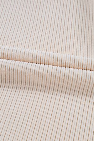 Women’s Plus Size Oatmeal Textured Button-Up Shacket